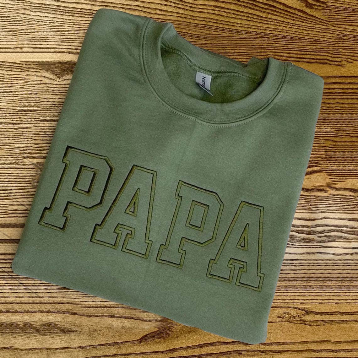 Sweat à capuche personnalisé brodé Papa avec les noms des enfants pour cadeau de fête des pères